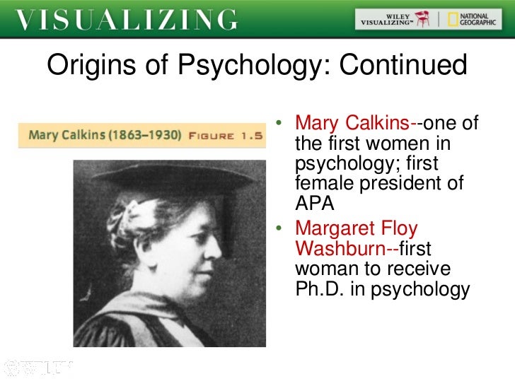women in psychology mary whiton calkins Mary whiton calkins was the first american woman to complete the requirements for a phd in psychology as a student at harvard, she was considered brilliant. women in psychology mary whiton calkins Mary whiton calkins was the first american woman to complete the requirements for a phd in psychology as a student at harvard, she was considered brilliant.