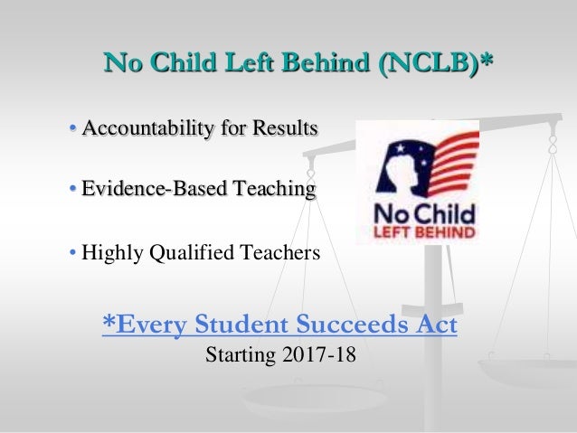 the no child left behind act No child left behind was passed in 2002 and has come under tremendous scrutiny ap the no child left behind (nclb) act has been languishing for years, and congress may now end up rewriting the law to fix its many flaws. the no child left behind act No child left behind was passed in 2002 and has come under tremendous scrutiny ap the no child left behind (nclb) act has been languishing for years, and congress may now end up rewriting the law to fix its many flaws.