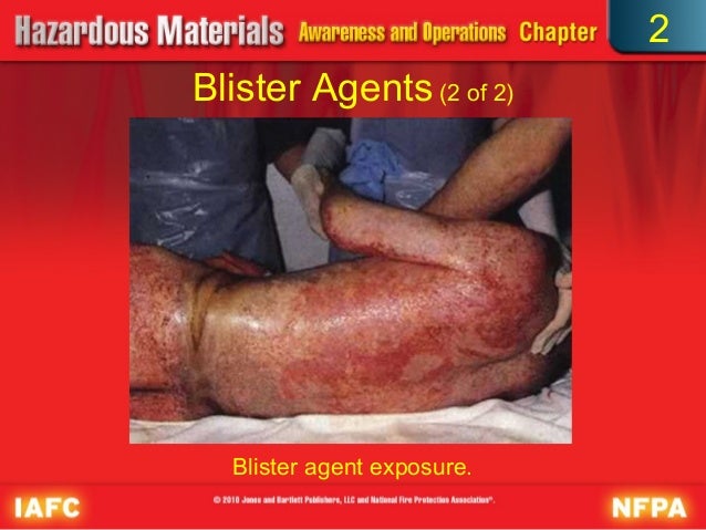 Blister agents financial definition of Blister agents