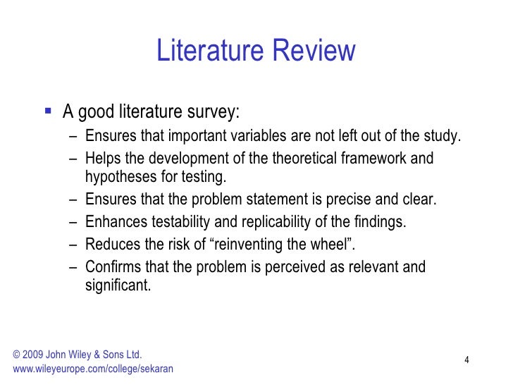 Literature review introduction picture