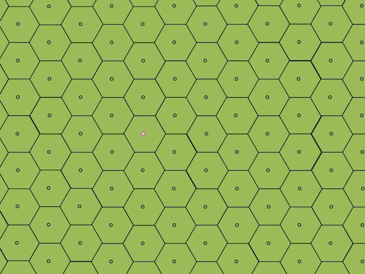 9.中地理論的貢獻
解釋人類行為及都市分布的空間規律性
為人類活動的空間分佈，提供了一個最有
 效率的參考指標六角形的市場區域
地表的實際環境複雜，中地理論所提出的
 空間規律，在現實中不容易見到
 