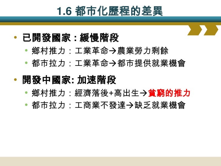 世界各地的都市化程度