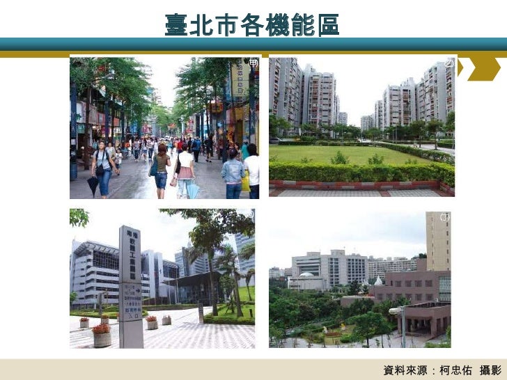 臺北市中正區的土地利用分區(部分)
資料來源:李育銘繪圖。繪圖參考來源:臺北市政府地政處。中正區都市計畫圖。
2006年9月11日取自:http://www1.tom.com.tw/project_tom/tpc/images/6/fr...