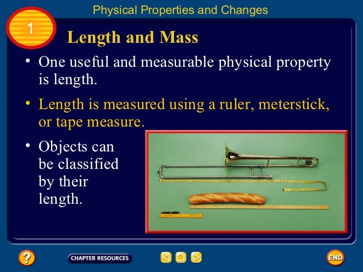 Matter Physical Properties and Change