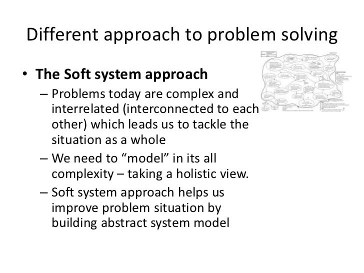 Approaches to problem solving and stages involved
