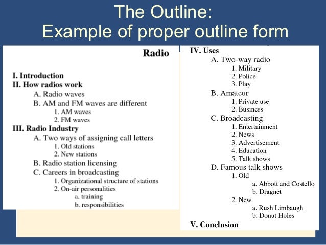 Outline - Ashford Writing - Ashford University