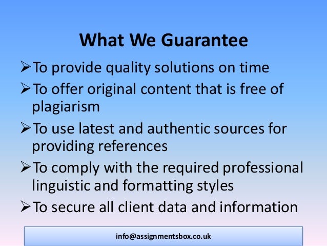 Course work writing service