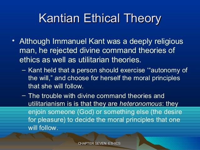 Kant s Impact On Ethics