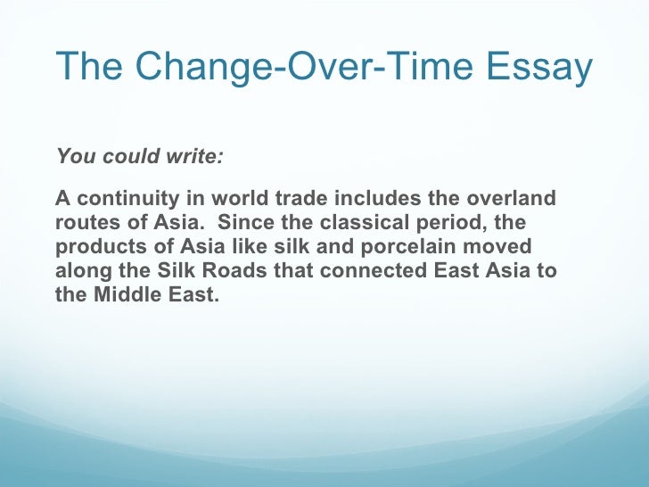 ccot essay china trade change over time essay history haven ccot essays