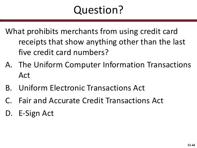 The Uniform Computer Information Transactions Act 69