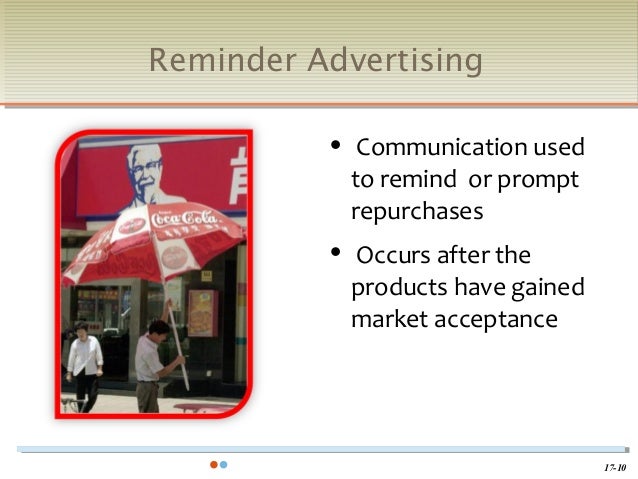 reminder advertising