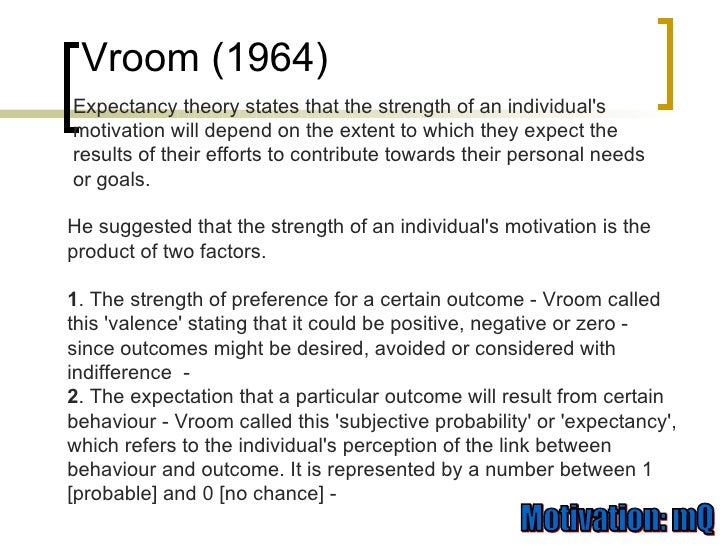 Vroom 1964 Expectancy Theory Pdf Download\