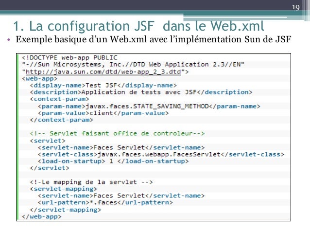 exemple de web.xml