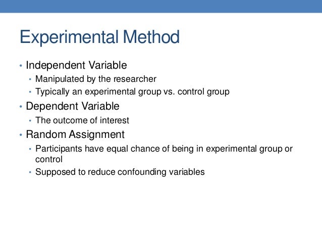 Difference Between Control Group And Experimental Group 26