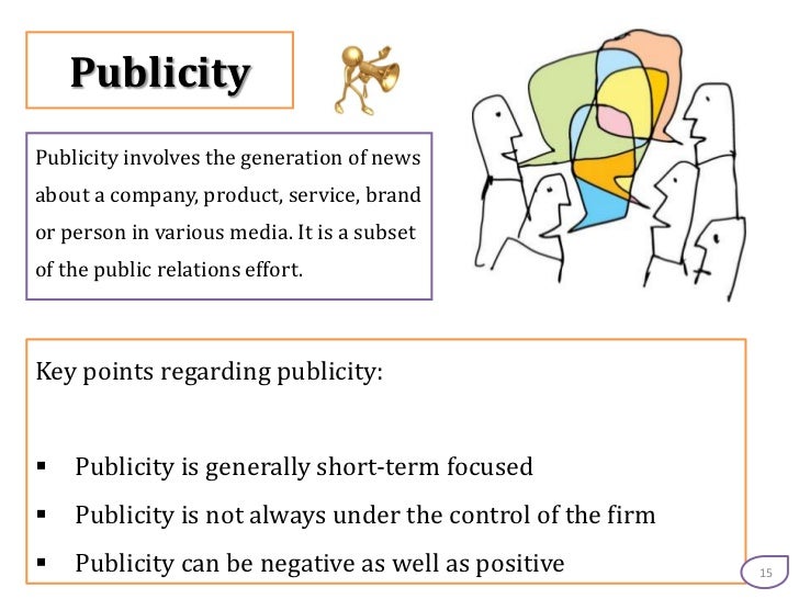 Public Relations, Publicity and Corporate Advertising ...