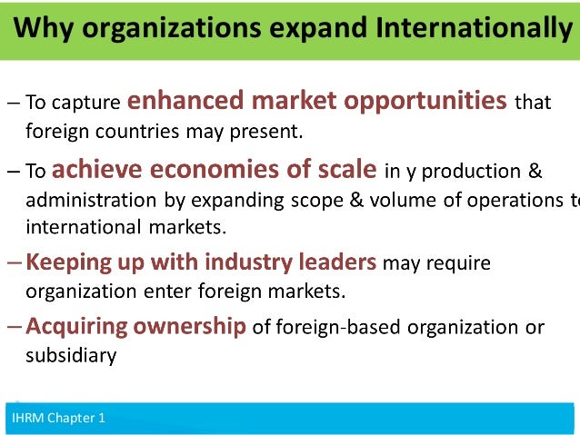 scope of ihrm scope of ihrm