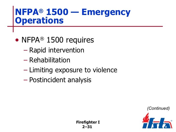 Chapter 02 Firefighter Safety and Health