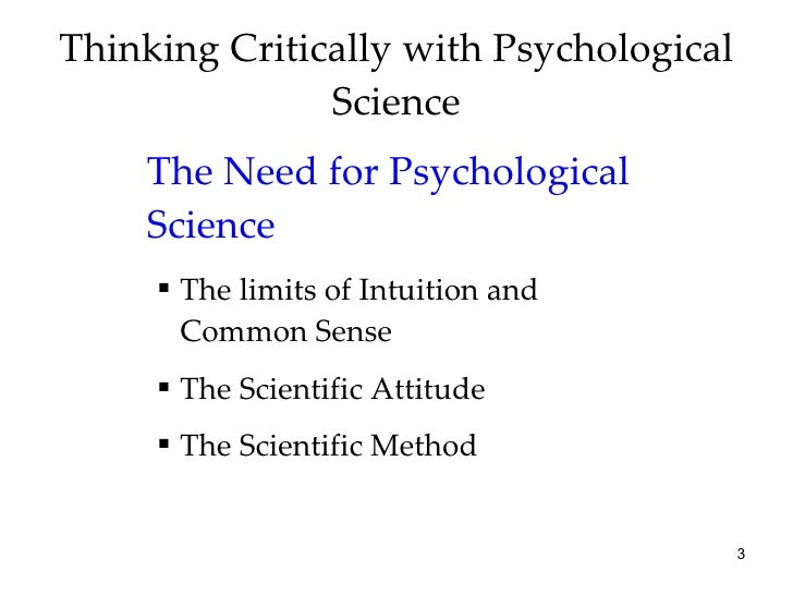 Thinking critically with psychological science powerpoint