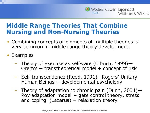 middle range nursing theories
