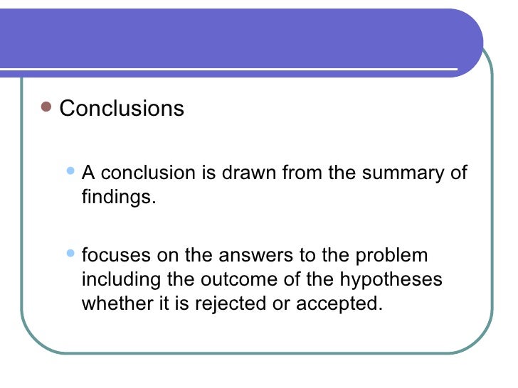 difference between discussion and conclusion research paper