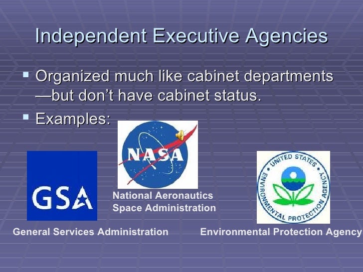 Independent Executive Agencies 79139 | SOFTBLOG
