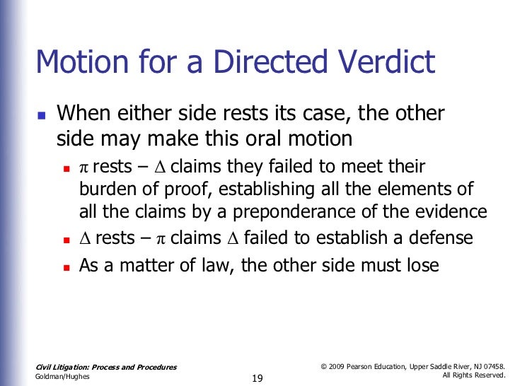 Chapter 17 seventeen trial civ lit 2nd
