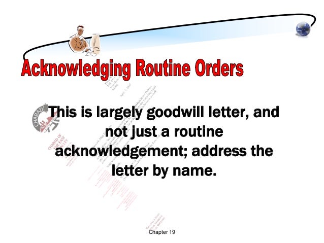 Acknowledgement Letter Ppt ... 23.