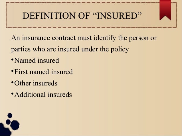  insurance definition