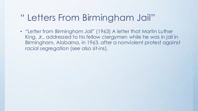 a summary of the letter from birmingham jail Letter from birmingham jail, by mlk (analysis & interpretation) letter from birmingham jail an open letter to billy graham - duration:. a summary of the letter from birmingham jail Letter from birmingham jail, by mlk (analysis & interpretation) letter from birmingham jail an open letter to billy graham - duration:.