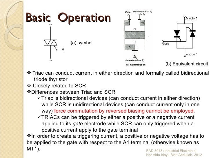 Triac (industrial electronic)