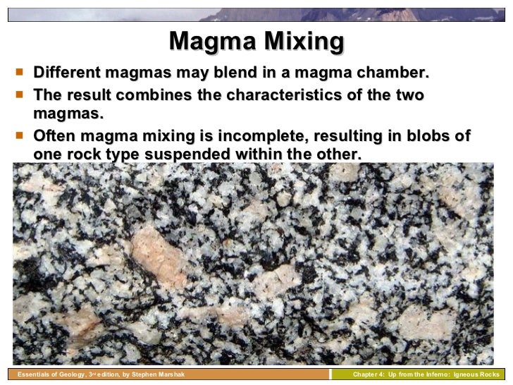 Chapter 4 igneous rocks