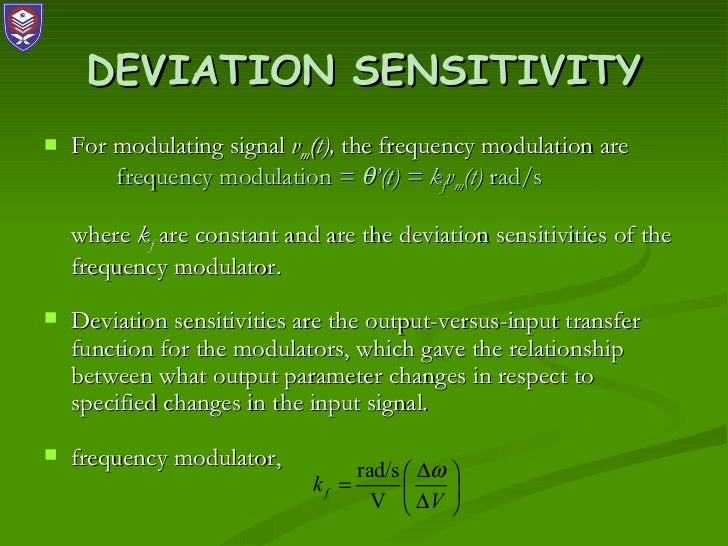 Chapter 4 frequency modulation