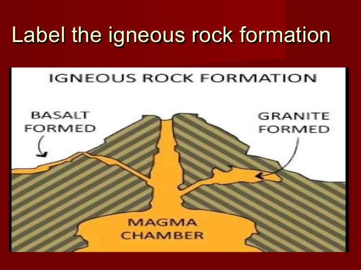 Igneous rock formation trial by fire   rocks and minerals 4 u