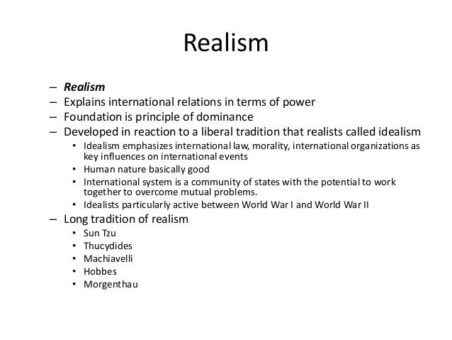 Realism (international relations)