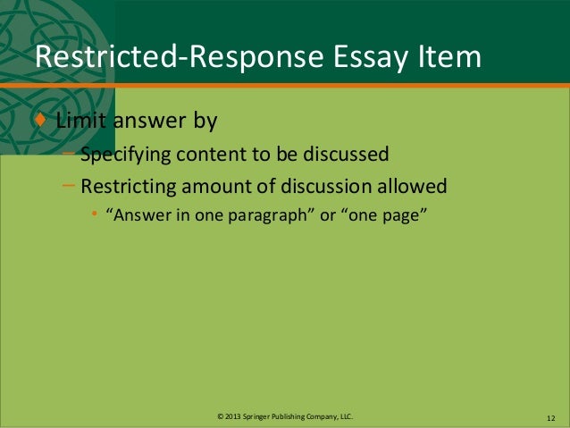 define extended response essay define extended response essay