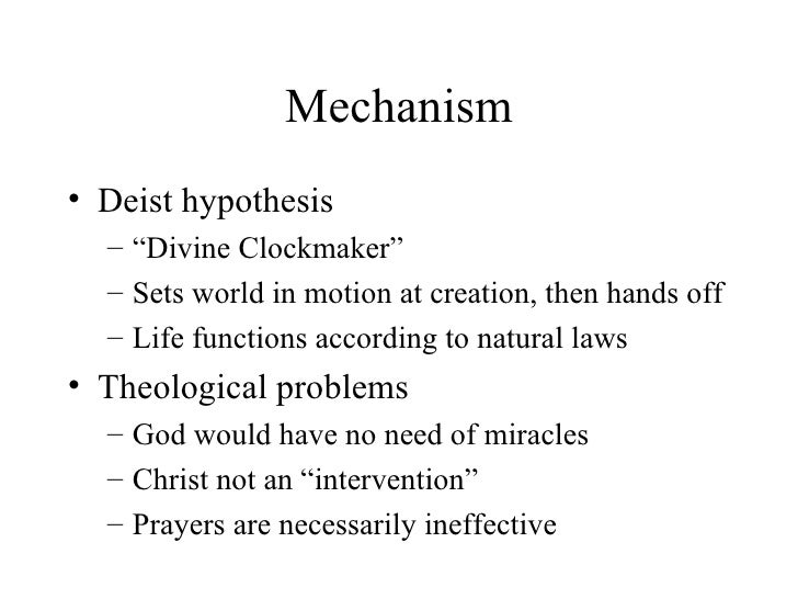 Determinism Essay