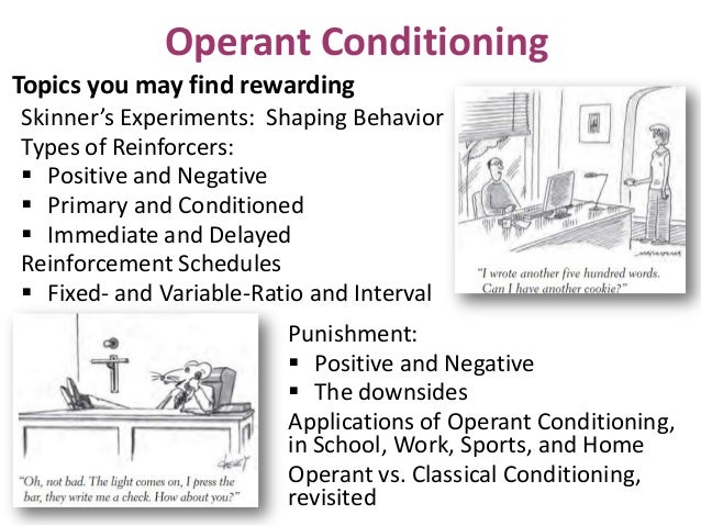operant conditioning 4 essay Operant conditioning operant conditioning is an important concept in psychology what is operant conditioning below is a definition of operant conditioning. operant conditioning 4 essay Operant conditioning operant conditioning is an important concept in psychology what is operant conditioning below is a definition of operant conditioning.