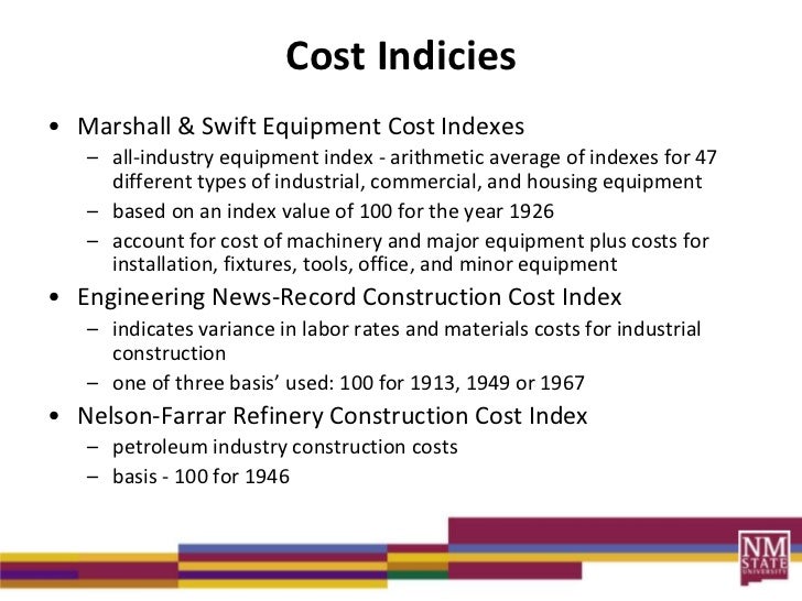 Chapter 7 capital cost estimation