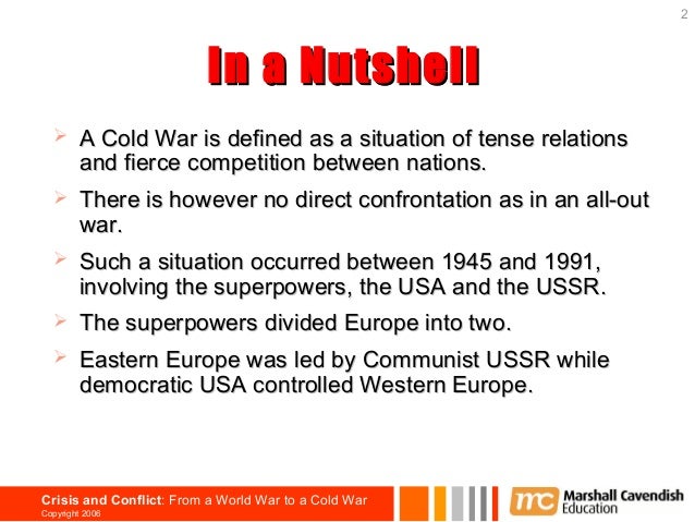 the factors that led to the cold war The end of the cold war changes in foreign and domestic policy were closely interlinked in the second half of the 1980s gorbachev pursued a concessionary foreign policy on the basis of what was. the factors that led to the cold war The end of the cold war changes in foreign and domestic policy were closely interlinked in the second half of the 1980s gorbachev pursued a concessionary foreign policy on the basis of what was.