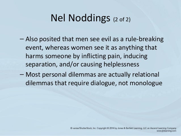 care focused feminism by nel noddings The ethics of care noddings’ care-focused feminism requires practical application of relational nel noddings worked in many areas of the education system. care focused feminism by nel noddings The ethics of care noddings’ care-focused feminism requires practical application of relational nel noddings worked in many areas of the education system.