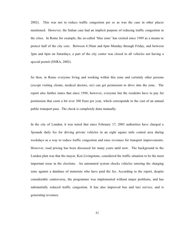 Master Thesis/Project Report Format - University of Houston
