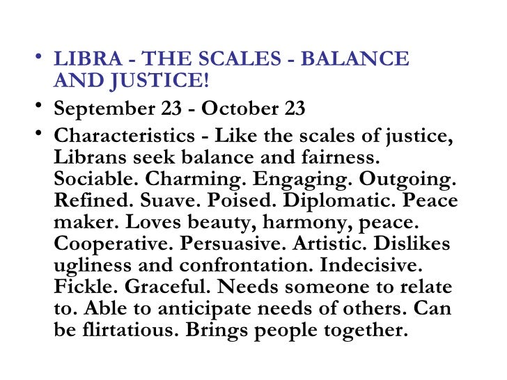 characteristics libra characteristics libra