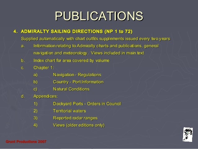 charts and publications lrg charts and publications