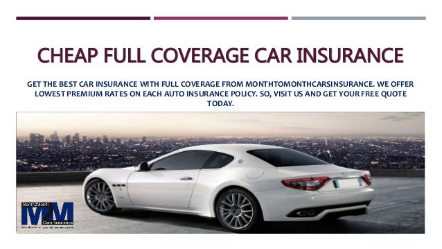 How Much Does Full Coverage Car Insurance Cost?