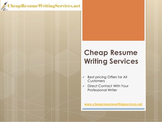 resume building services