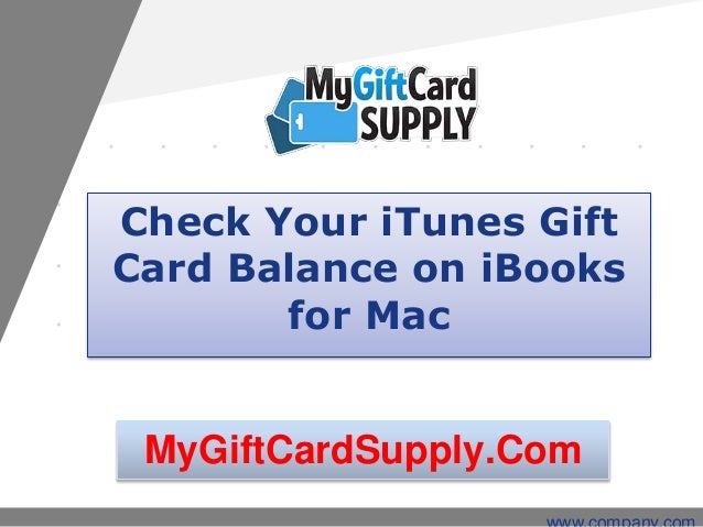 Itunes Gift Card Check Balance - check your itunes gift card balance on ibooks for mac Itunes Gift Card Check Balance - check your itunes gift card balance on ibooks for mac
