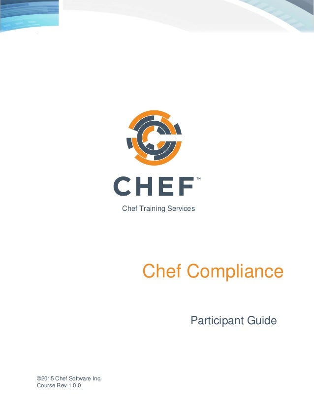 intermediate compliance training guide chef software