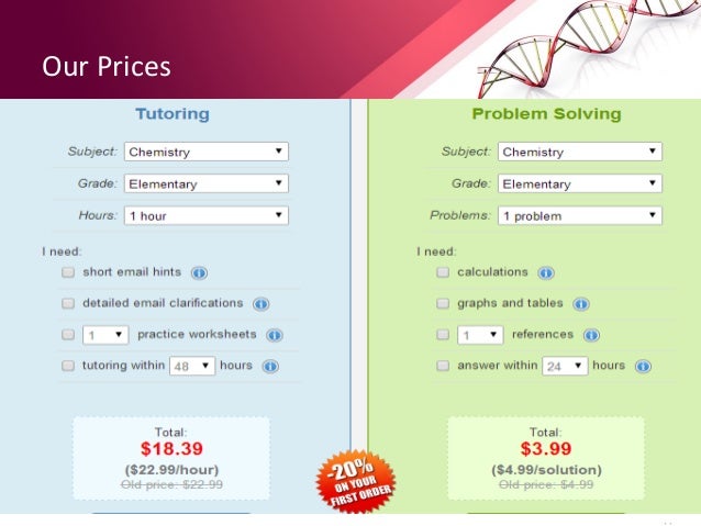 Homework help chemistry