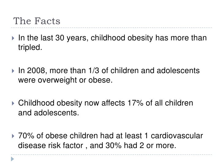 Research paper on obesity in children