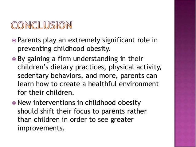 Children Obesity Essay